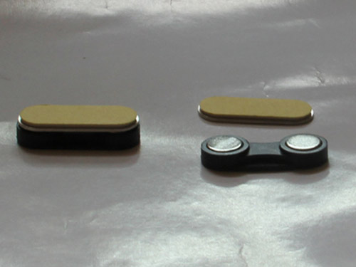 Magnetic badge holders